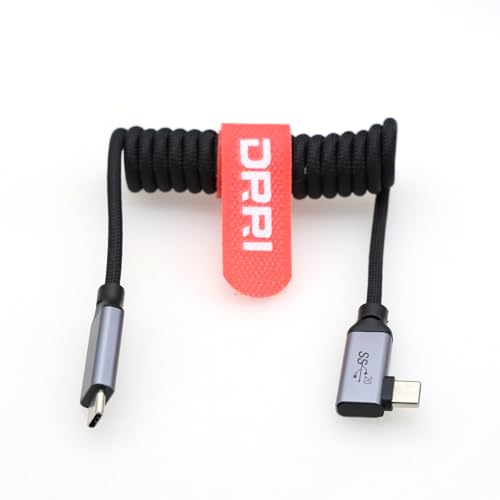 PD USB-C 100W Fast Charging Cable for Sonys FX3 Canon EOS R8, R7, R6 MARK2, R5,BMPCC 4K, Fuji Film X-M5, X-T5, X-T4, X-T3，MacBook Pro - color: Black, size: Right angle-Straight