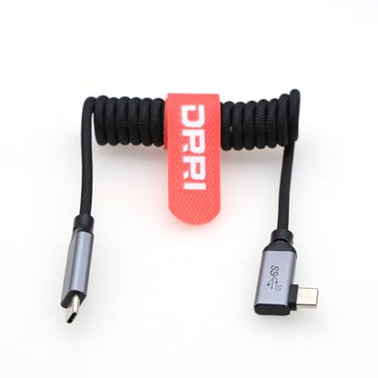 PD USB-C 100W Fast Charging Cable for Sonys FX3 Canon EOS R8, R7, R6 MARK2, R5,BMPCC 4K, Fuji Film X-M5, X-T5, X-T4, X-T3，MacBook Pro - color: Black, size: Right angle-Straight