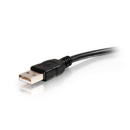 C2G Legrand USB Long Extension Cable, USB A to B Cable, Black Plug and Play Cable, 12 Meters (39.36 Feet) USB Extension Cable, 1 Count, C2G 38998 - color: Black, size: 39.4 Feet, style: USB A Male to B Male