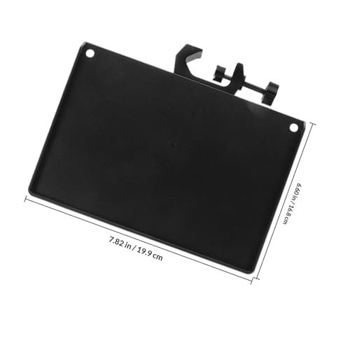 Adjustable Instrument Performance Stand Tray with Space Saving Plastic Sound Card Slot, Desktop Microphone Stand Accessory for Small Areas and Live Broadcasts