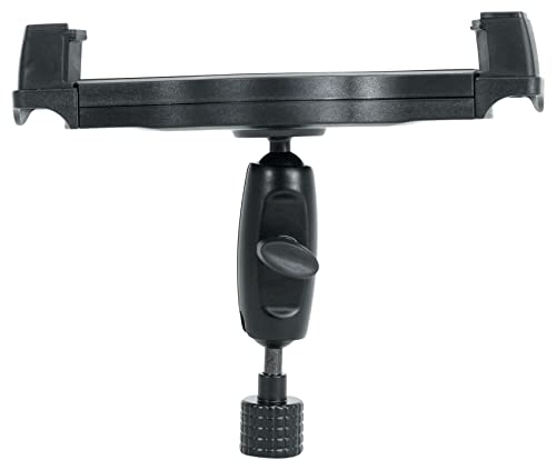 Rockville Rdms70 Bundle: Desktop Mic Stand With Boom Arm, Istand 22 Adjustable Tablet And Smartphone Holder Clamp For Live Streaming, Video Calls, Content Creation, 2-Items