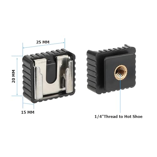 CAMVATE 30PCS Camera Screw Mount Set 1/4 to 1/4,3/8,5/8 Camera Mount Adapter