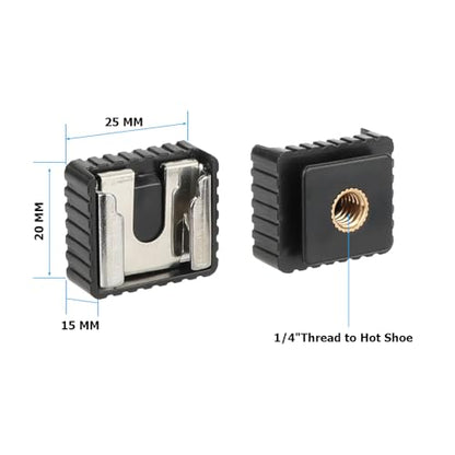 CAMVATE 30PCS Camera Screw Mount Set 1/4 to 1/4,3/8,5/8 Camera Mount Adapter