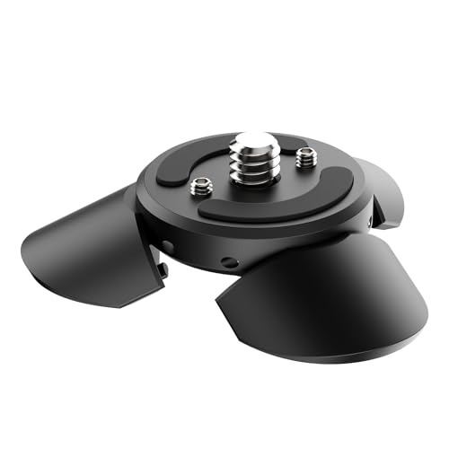 ULANZI PK-08 Pocket 3 4 Mini Tripod for DJI Osmo Pocket 3 4, All-Purpose Mini Tripod 1/4'' Mounting Screw for Insta360 X5 X4 X3 for Desktop Stand - color: PK-08