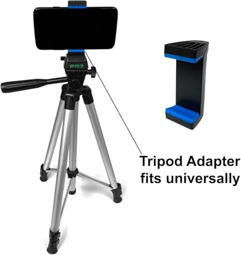 Acuvar Flexible Phone Tripod Stand, Mini Portable Smartphone Tripod with Adjustable Holder for iPhone & Android, Lightweight Tripod for Vlogging, TikTok & YouTube - style: Tripod + Smartphone Mount