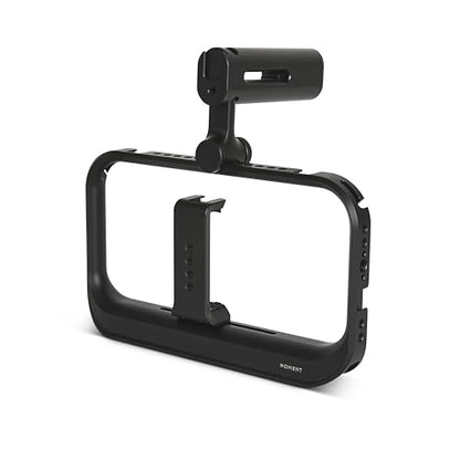 Moment SuperCage – Professional Mobile Filmmaking Rig with Cold Shoe Mounts, ¼”-20 Threads & Accessory Compatibility – Durable Aluminum Camera Cage for Mobile Videography
