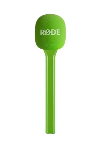 RØDE Interview GO Handheld Adaptor for RØDE Wireless Microphones (Green) - color: Green