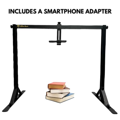 Glide Gear OH100 Professional Metal Overhead Table Top Mount Stand Photography Studio DSLR Video Camera iPhone Top Down Platform - size: OH 100