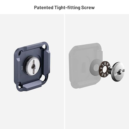 PGYTECH 2 Pcs Arca-Type Quick Release Plates Parts Replacement Switch Between Tripod, Monopod, Slider Arca Swiss Compatible - size: 2 Pieces