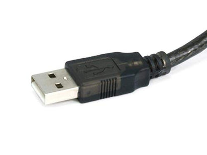 Monoprice USB 2.0 Extension Cable - USB Type-A Male to USB Type-A Female, Active, Repeater, 26/22AWG, 65 Feet, Black - size: 65 Feet
