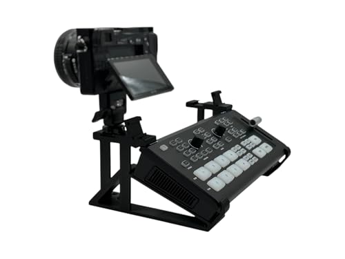 Combo Stand for Osee GoStream Deck and Multiple Cold Shoe Attachment Slots (6), Easy Install, Slide On Design, Non-Slip Feet