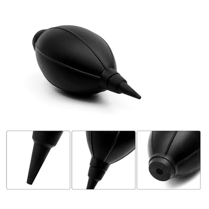 Silicone Soft Tip Manual Air Blower,Dust Cleaner for DSLR,Camera Lens,Camera Sensor,LCD,Keyboard,Watch,Coffee Machine,Cleaning Air Blower (Long+Short Nozzle) - size: Long+Short Nozzle