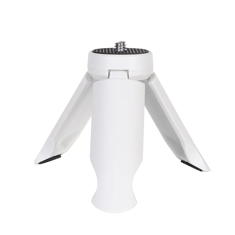 LZYDD Webcam Clip with Mini Desk Tripod Mount for Logitech StreamCam 1080P HD 60fps Streaming Webcam (White) - color: White