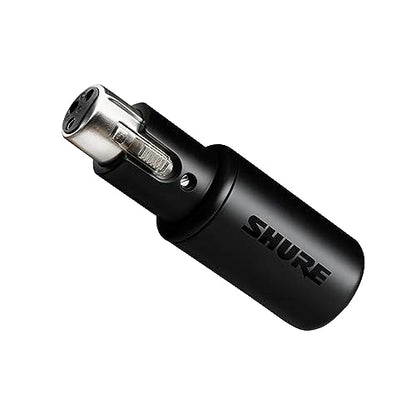 Shure MVX2U XLR-to-USB Digital Audio Interface, Headphone Jack, 60dB Gain, Zero-Latency Monitoring, 48V Phantom Power, ShurePlus App, USB-C Cable