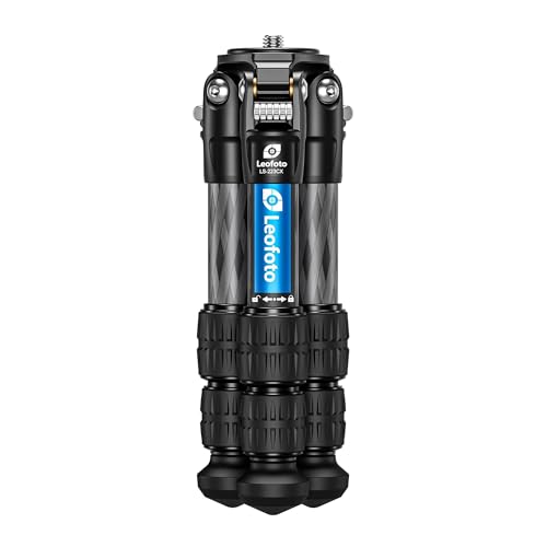 Leofoto Ranger Carbon Fiber Mini Tabletop Tripod with Convertible Mounting - color: Black