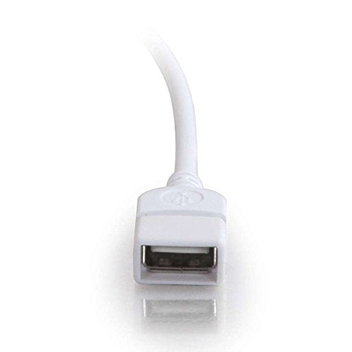Cables To Go 9ft USB Passive Extension - color: White, size: 9.8 Feet, style: USB A Male to A Female