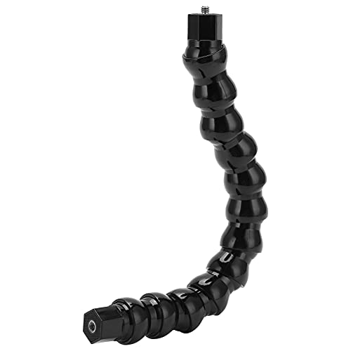 Milltrip Flexible Arm Mount Monopod, Gooseneck Camera Mount, 12-Section Adjustable Sports Camera Holder, 1/4in Screw Holes, for Action Cameras, Surfing, Cycling, Rock Climbing