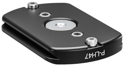 Leofoto P Series QR Base Plates, Quick Link Head Base, Anti-Twist Screws, Arca Compatible (P-LH47) - size: P-LH47