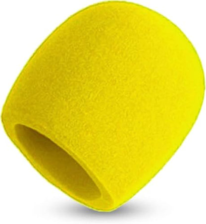 Microphone Windscreen, Ball Style (WS-1Y) Yellow - color: Yellow