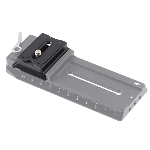 FocusFoto Upper Quick Release Baseplate QR Plate for DJI Ronin RS2 RSC2 RS3 Pro RS4 Pro RS 4 Mini Gimbal Stabilizer Arca-Swiss Standard Camera Tripod Ballhead (Standard Version)