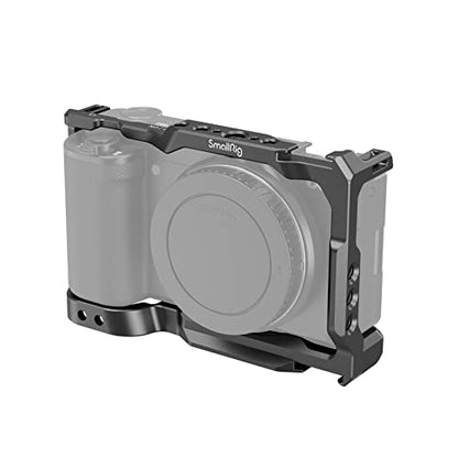 SmallRig Cage with Built-in Quick Release Plate for Arca-Swiss and Cold Shoe for Sony ZV-E10-3531 - style: Cage