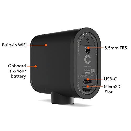 Logitech Mevo Start Wireless Live Streaming Camera For Creators with Signature Series Case - 1080p HD Video with App Control, Stream Via LTE or WiFi, Multi-Cam Compatible, Internal Mics - 3 Pack