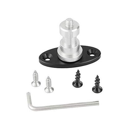CAMVATE 1/4"-20 Thread Screw Connector for Wall Ceiling Surveillance System