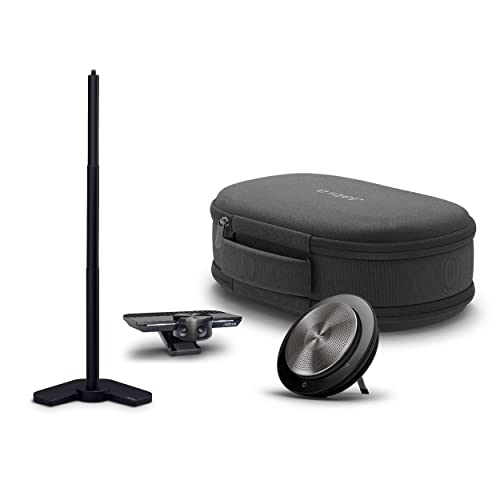 Jabra PanaCast Meet Anywhere+ Video Conference Bundle, 180 Panoramic-4K View Camera, 750 Conference Speakerphone, UC Certified, USB Cable, Table Stand, Travel Case - size: PanaCast + Speak 750 UC + Table Stand