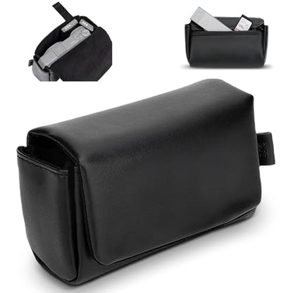 JJC Leather GR IV HDF H35N Case, Compact Durable Camera Pouch for Ricoh GRIV GR4 GR III X ZS99 for Kodak EKTAR H35N for Canon PowerShot G7 X G7X Mark III II RX100 VII VA VI V IV III II G7XM3 SX740 HS - size: Black for GRIV & More