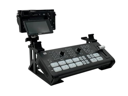 Combo Stand for Osee GoStream Deck and Multiple Cold Shoe Attachment Slots (6), Easy Install, Slide On Design, Non-Slip Feet