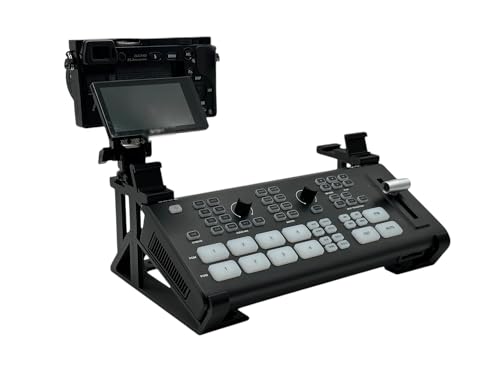 Combo Stand for Osee GoStream Deck and Multiple Cold Shoe Attachment Slots (6), Easy Install, Slide On Design, Non-Slip Feet