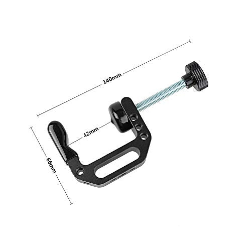 CAMVATE C Clamp with 1/4-20 & 3/8-16 screw Hole for Tables Desk Mount/2 PCS