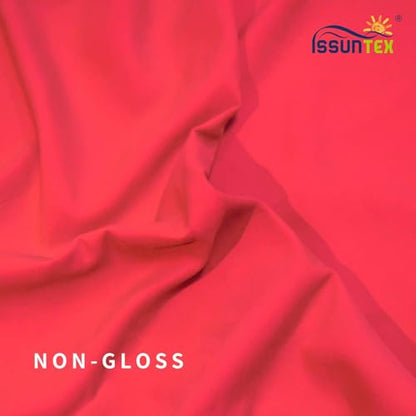 ISSUNTEX 9X15 ft Background Polester Backdrop, Photo Studio, Collapsible High Density Screen for Video Photography and Television-Red - color: Red