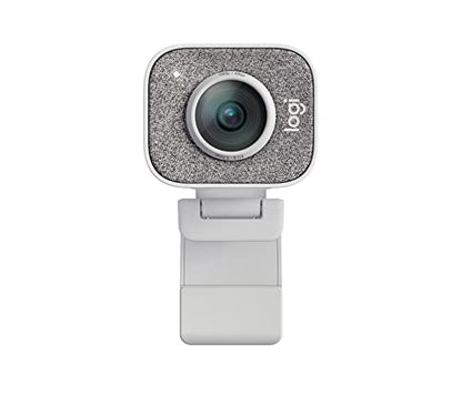 Logitech StreamCam - Webcam for Live Streaming on YouTube and Twitch, Full HD 1080p at 60fps, USB-C Connection, Facial Tracking, Autofocus, Vertical Videos, Light Grey