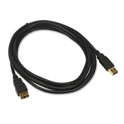 Tripp Lite USB 2.0 Hi-Speed Extension Cable (A M/F), Black , 10-ft. (U024-010) - size: 10 ft.