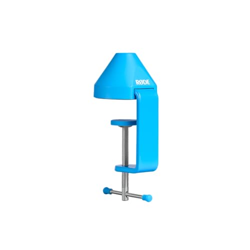 RØDE PSA1+ Professional Studio Arm with Spring Damping and Cable Management (Blue) | Parallelogram Spring Design, Fully Damped, Supports 94g-1.2kg Mics, Integrated Xlr and USB Management, 360 Degree Rotation - color: Blue