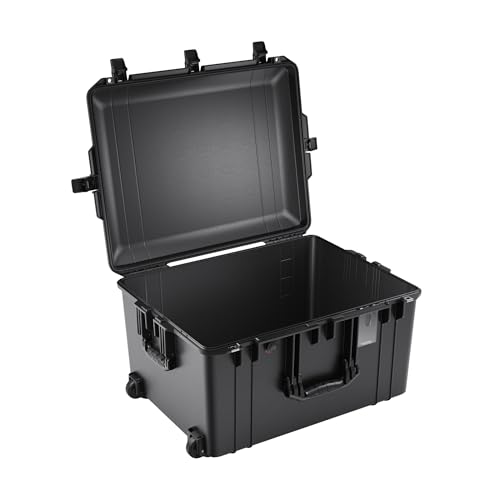 Pelican Air 1637 Case No Foam - Black - color: Black, size: No Foam