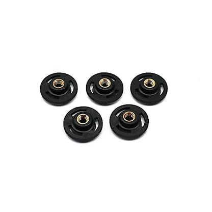 MANWU Mount Bracket Adapter Converter Connector for All-New Blink Outdoor Indoor XT2/XT Security Camera,Attachment that Holds Blink Camera to 1/4" Universal Mount (5 Pack Black)…