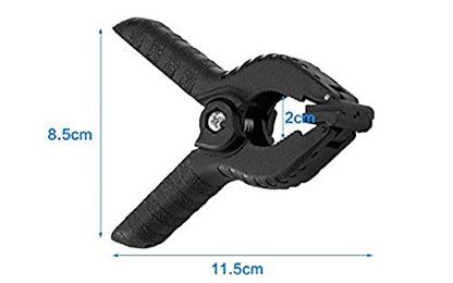 Selens 4.5 inch Heavy Duty Muslin Clamps Clips 9 Pack for Photo Studio Backdrops Backgrounds Woodworking