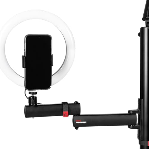 Gator Frameworks ID Series All-in-One Content Creator Tree with Light, Mic & Camera Attachments, Accessory Extentions Available (GFW-ID-CREATORTREE)