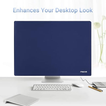 MOSISO Monitor Dust Cover 26, 27, 28, 29 inch Anti-Static Dustproof LCD/LED/HD Panel Case Computer Screen Protective Sleeve Compatible with iMac 27 inch, 26-29 inch PC, Desktop and TV, Royal Blue - color: Royal Blue, size: 26-29 inch