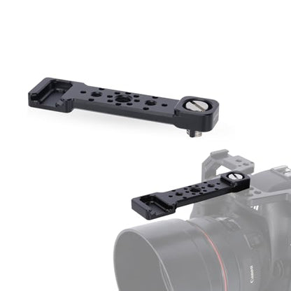 NICEYRIG Cheese Plate Cold Shoe Bar for ARRI Locating Hole - 609 | Camera Accessory Easy Expansion Bracket Applicable for Power Bank Clamp, Field Monitor Mount, Magic Arm, Microphone, LED