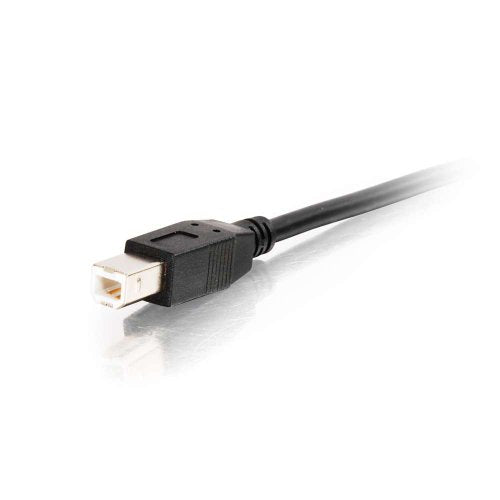 C2G Legrand USB Long Extension Cable, USB A to B Cable, Black Plug and Play Cable, 12 Meters (39.36 Feet) USB Extension Cable, 1 Count, C2G 38998 - color: Black, size: 39.4 Feet, style: USB A Male to B Male