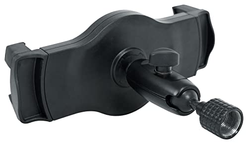 Rockville Rdms70 Bundle: Desktop Mic Stand With Boom Arm, Istand 22 Adjustable Tablet And Smartphone Holder Clamp For Live Streaming, Video Calls, Content Creation, 2-Items