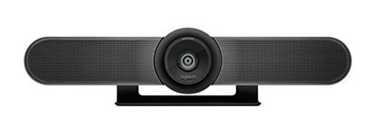 Logitech MeetUp and Expansion Mic HD Video and Audio Conferencing System for Small Meeting Rooms - Black - style: MeetUp + Expansion Mic