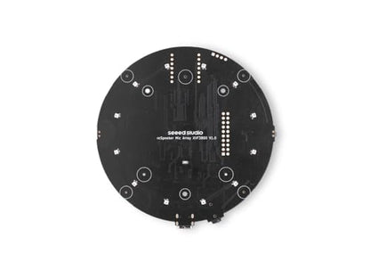 reSpeaker XVF3800 USB Microphone Array, 4-Mic AI Voice Capture with Noise Cancellation & 360° Far-Field Pickup, Plug & Play for Raspberry Pi, Jetson & Voice Assistants
