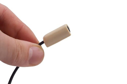 URSA MiniMount. Slim, Low-Profile and Made from Hardened Plastic. Hand-Finished for Smoothness. Includes 5X Hypoallergenic MiniMount Stickies (Beige, Sony ECM-V1) - color: Beige, size: Sony ECM-V1