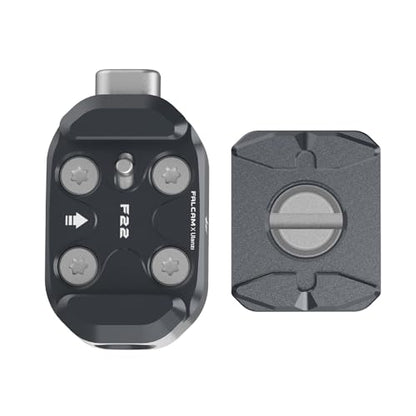 FALCAM F22 Quick Release Kit for Insta360, Plate and Clip, Camera Mounting Adapter Kit for 360 Action Camera - 2564