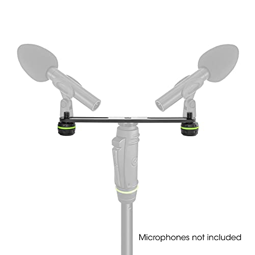 Gravity Stereo Bar MS STB 01 Microphone Stereo Bar for Mounting 2 Microphones Adjustable, black - size: 60 - 170mm
