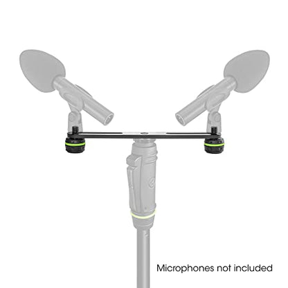 Gravity Stereo Bar MS STB 01 Microphone Stereo Bar for Mounting 2 Microphones Adjustable, black - size: 60 - 170mm